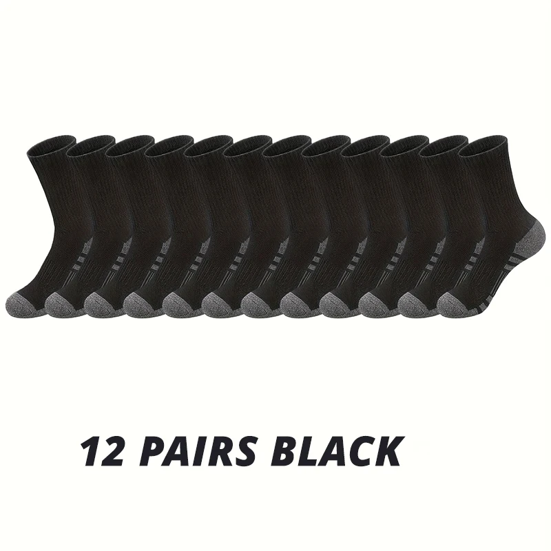 12 Pairs Black