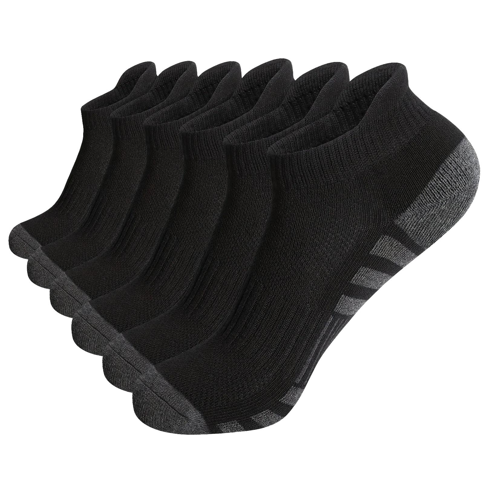 6 Pairs 9318 Black