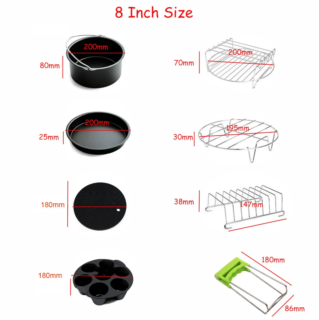 8 inch Size