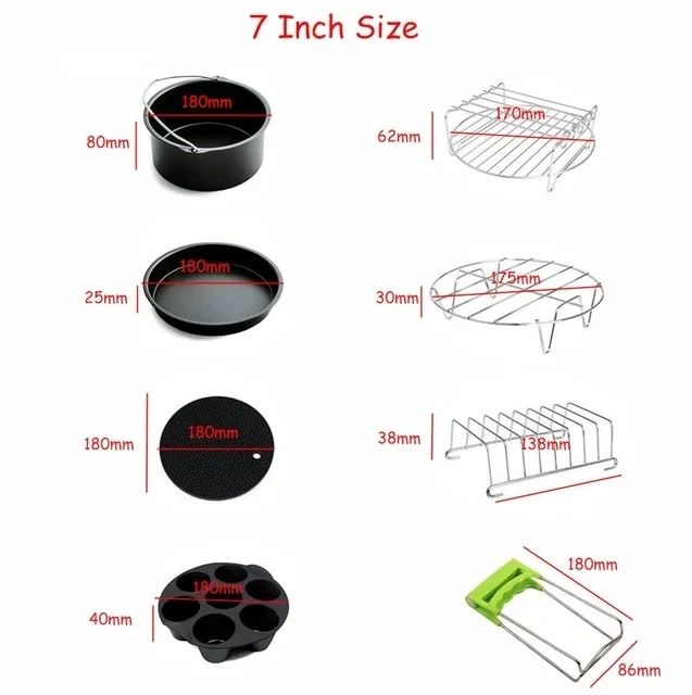 7 inch Size