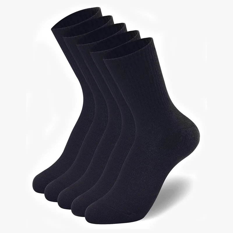 5 Pairs Black