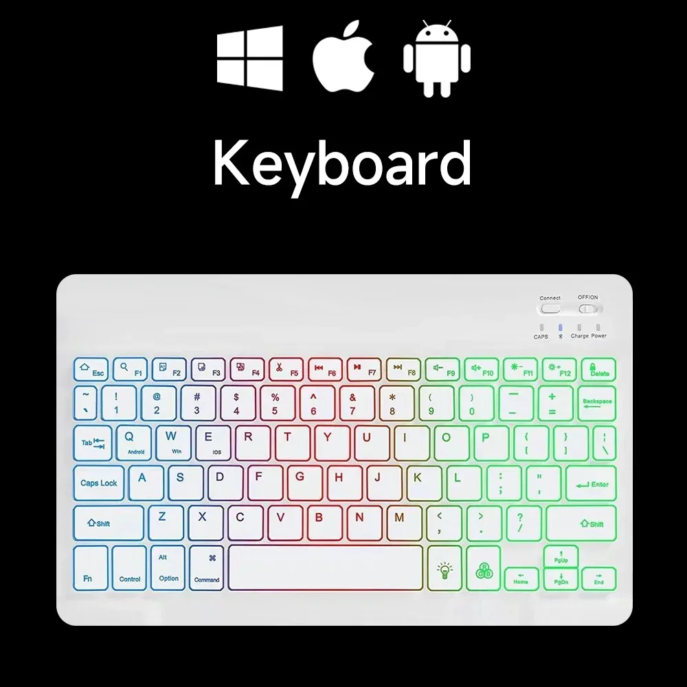 only White Keyboard