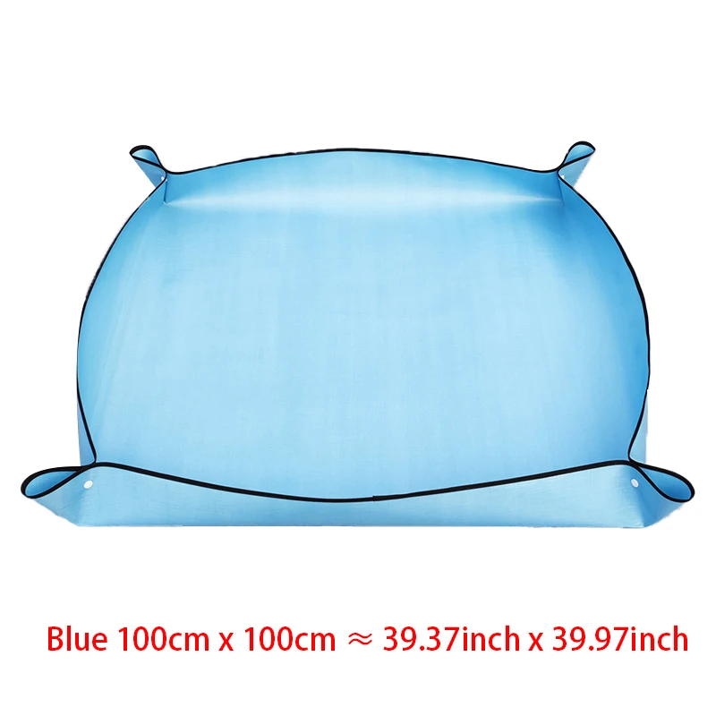 blue 100 X 100CM