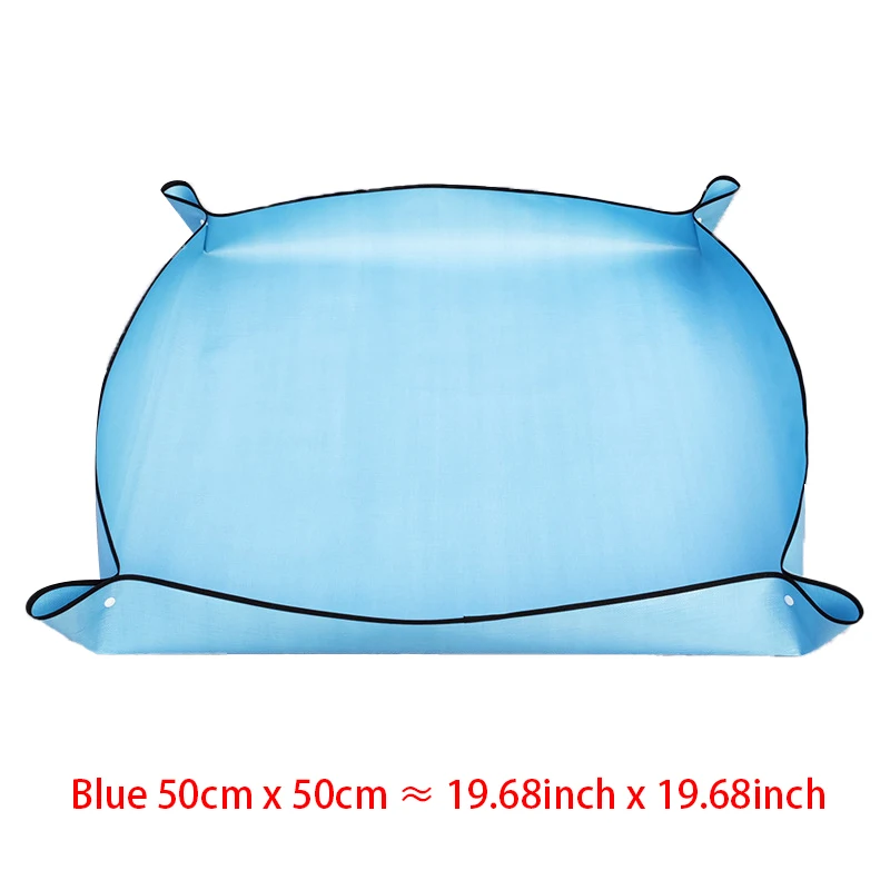 blue 50 X 50CM