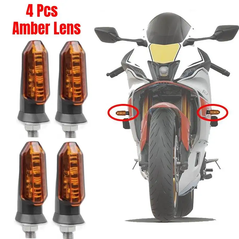 4 x Amber Lens