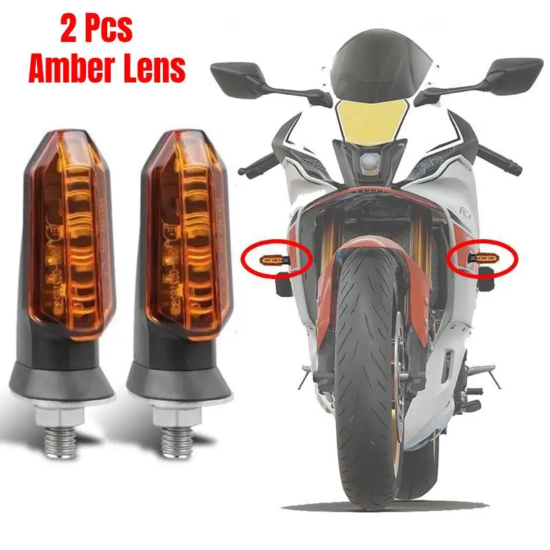 2 x Amber Lens
