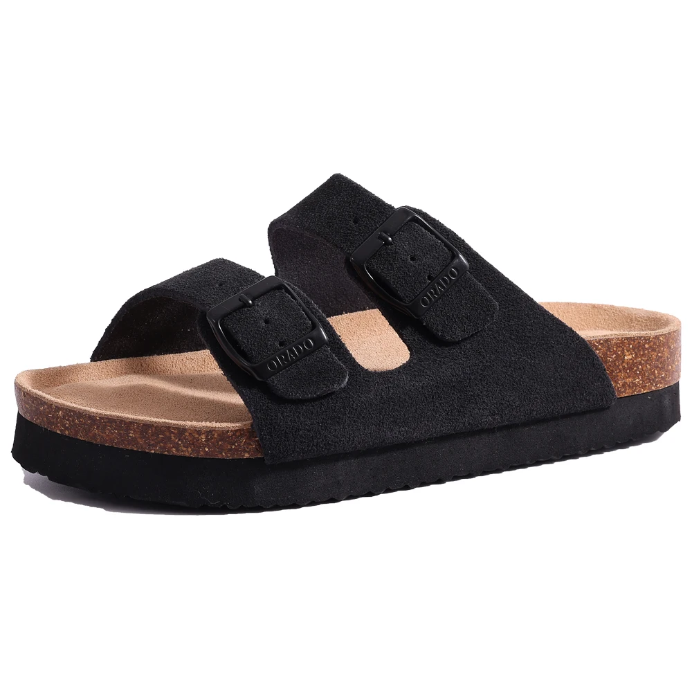 Cow suede-Black