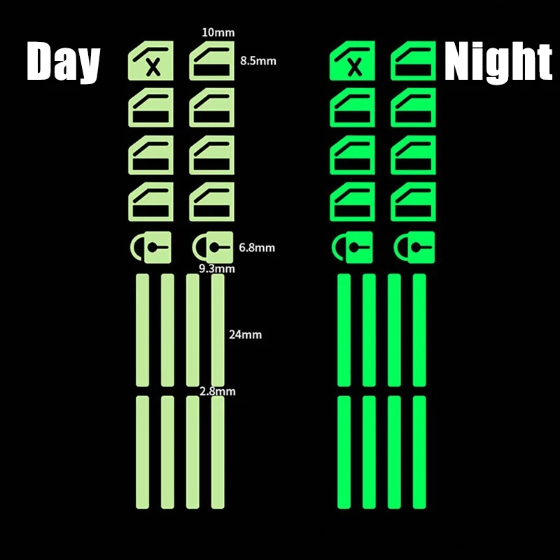18PCS Green