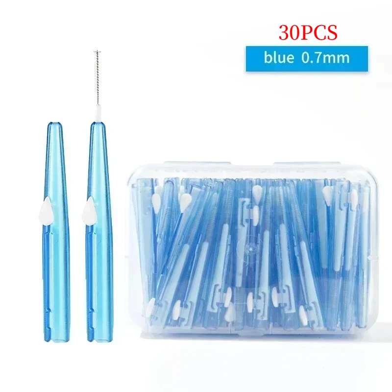 0.7mm Blue 30pcs