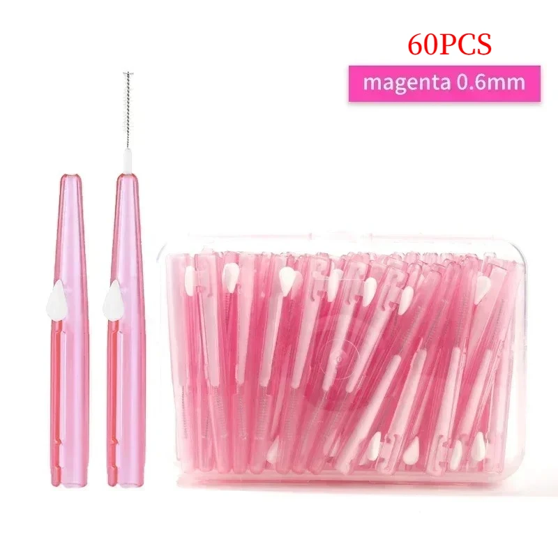 0.6mm Pink 60pcs