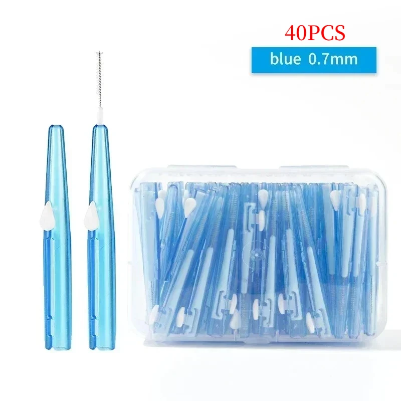 0.7mm Blue 40pcs