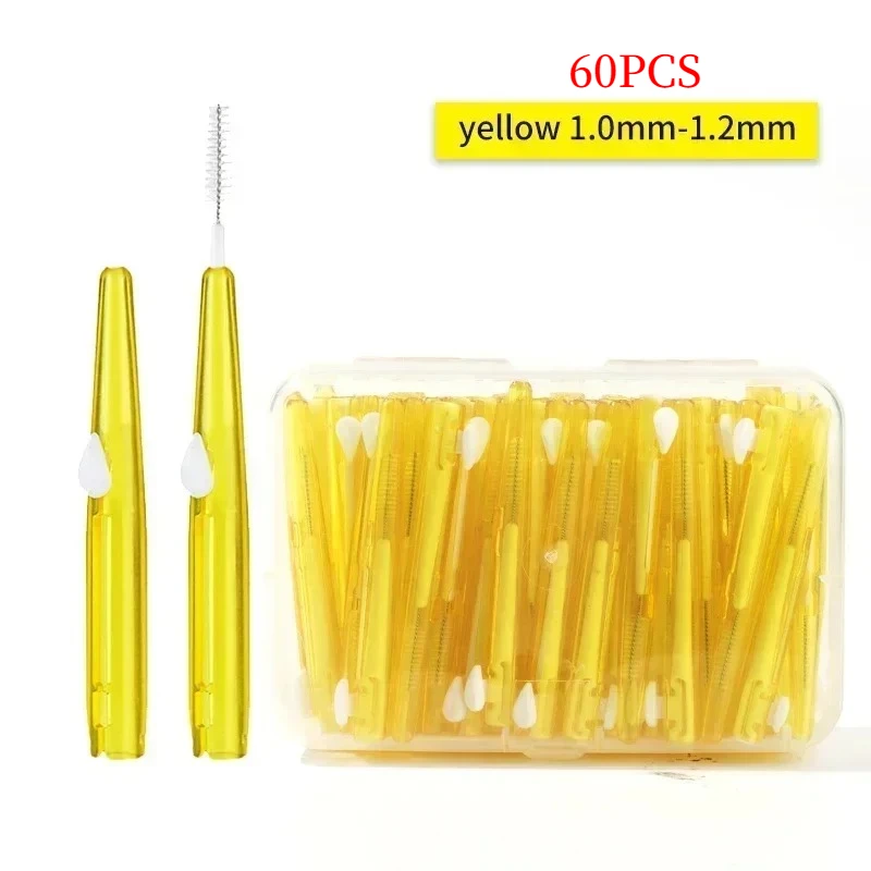 1-1.2mm Yellow 60pcs