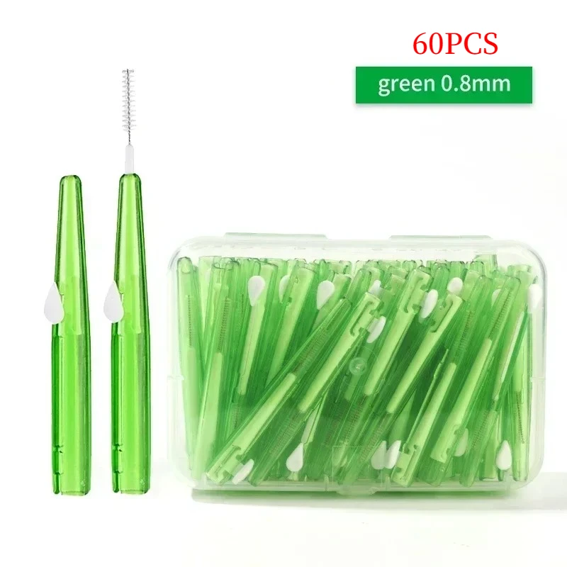 0.8mm Green 60pcs
