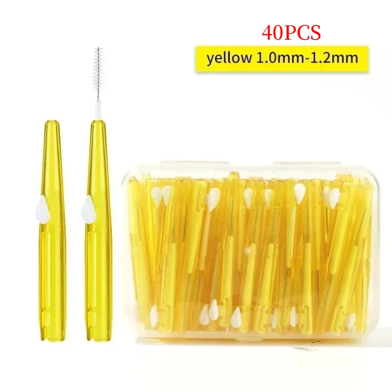 1-1.2mm Yellow 40pcs