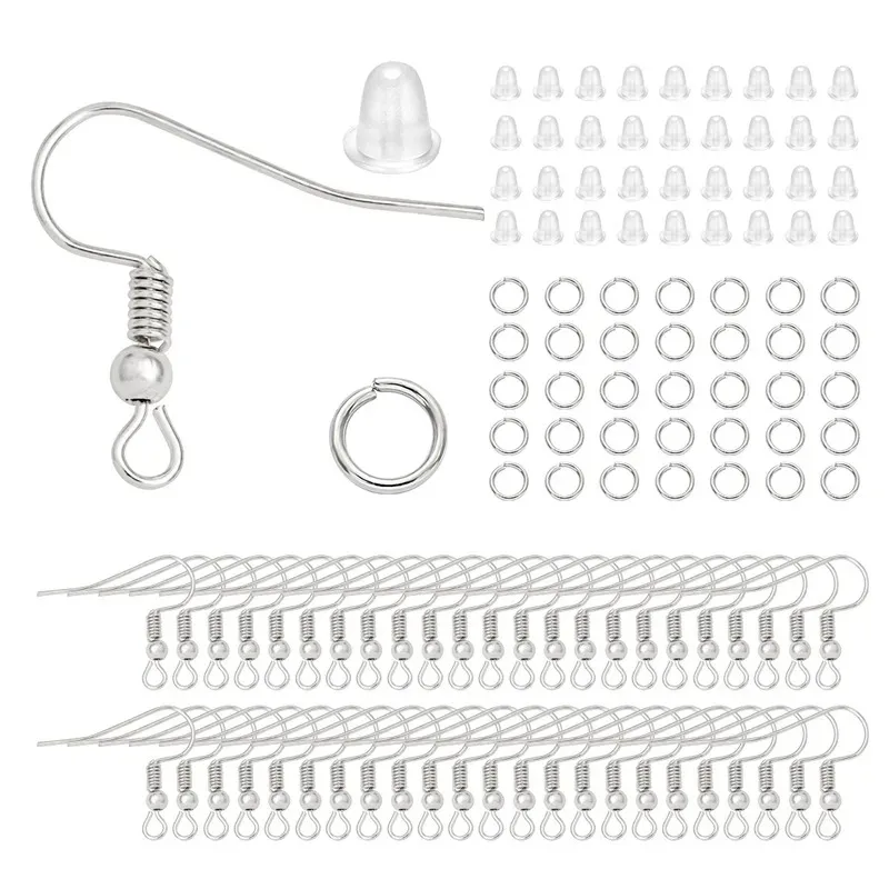300Pcs Rhodium