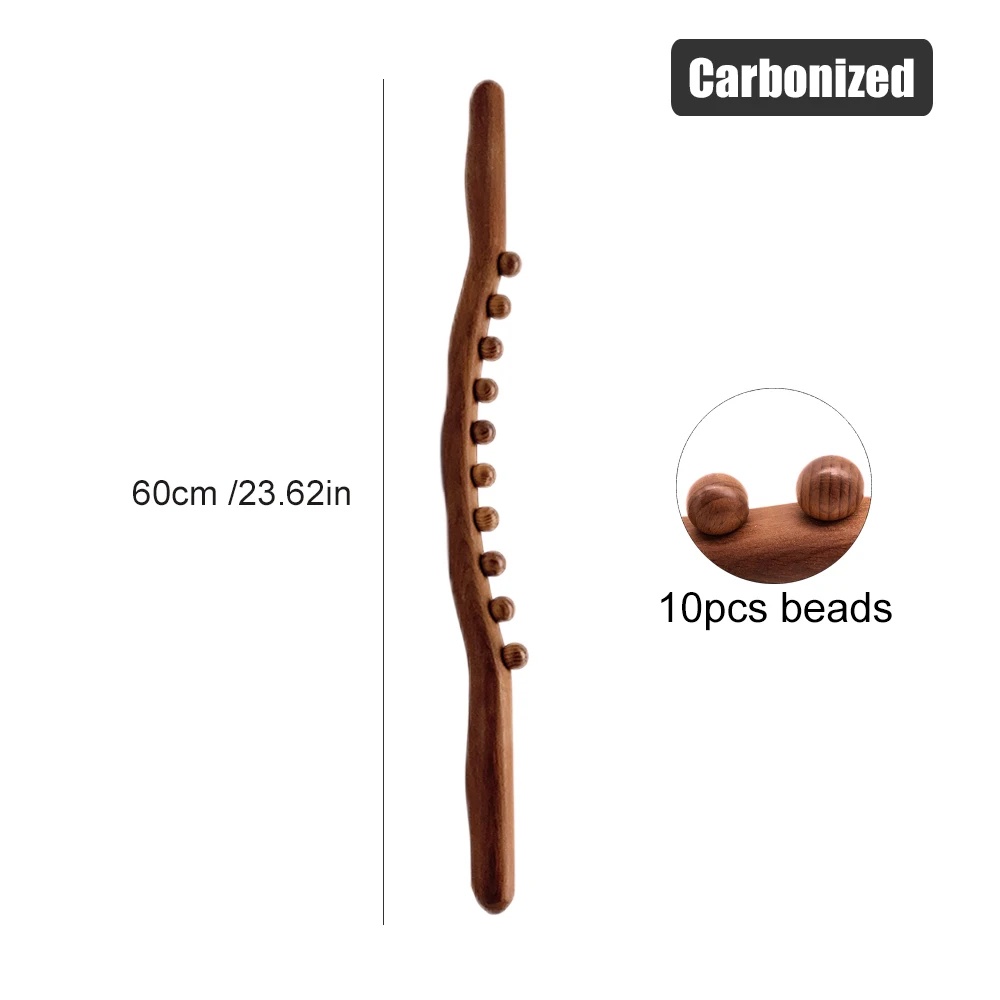 10 Beads Carbonized