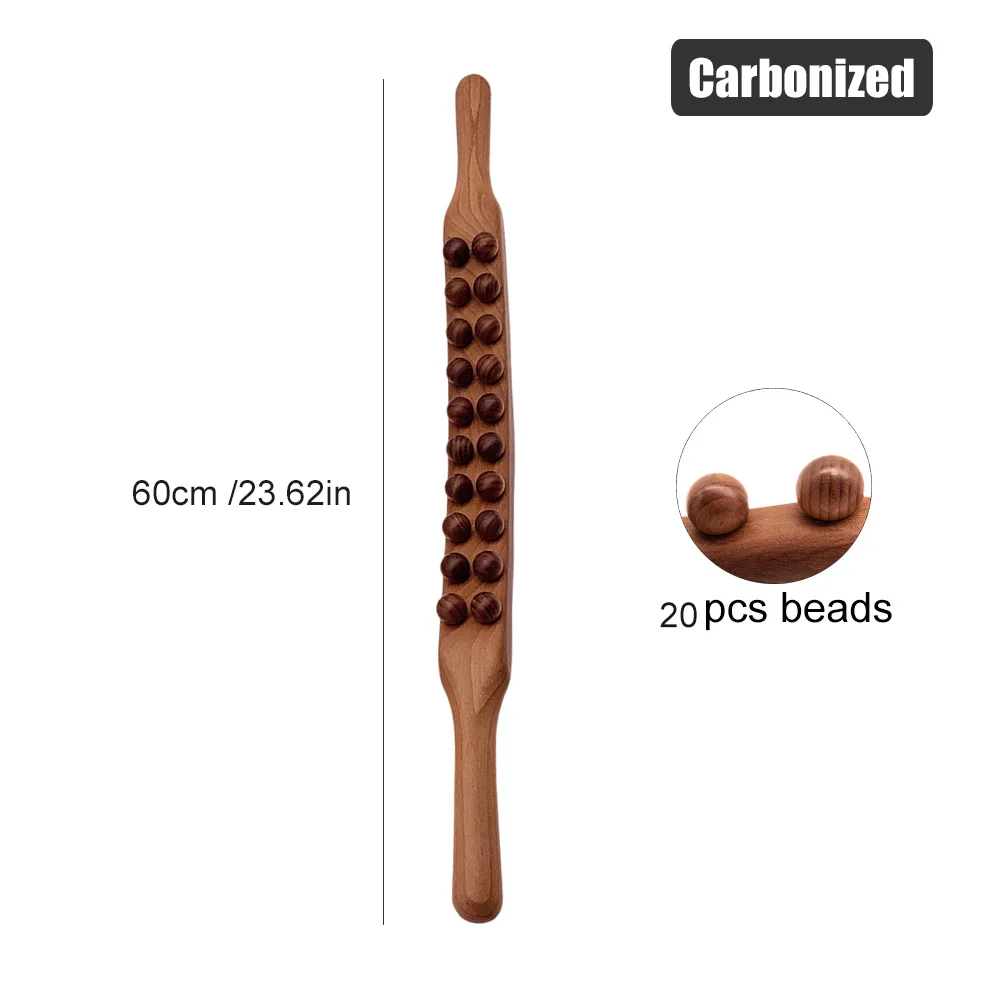 20 Beads Carbonized