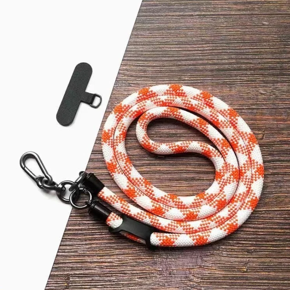 Orange and White