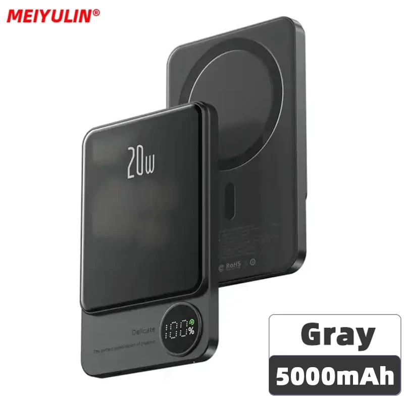 A 5000mah gray