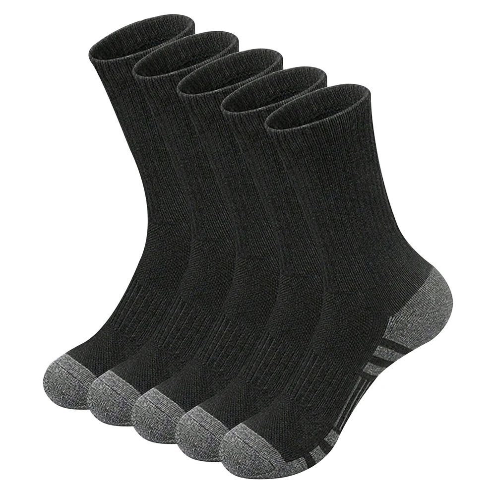 5 Pairs Black