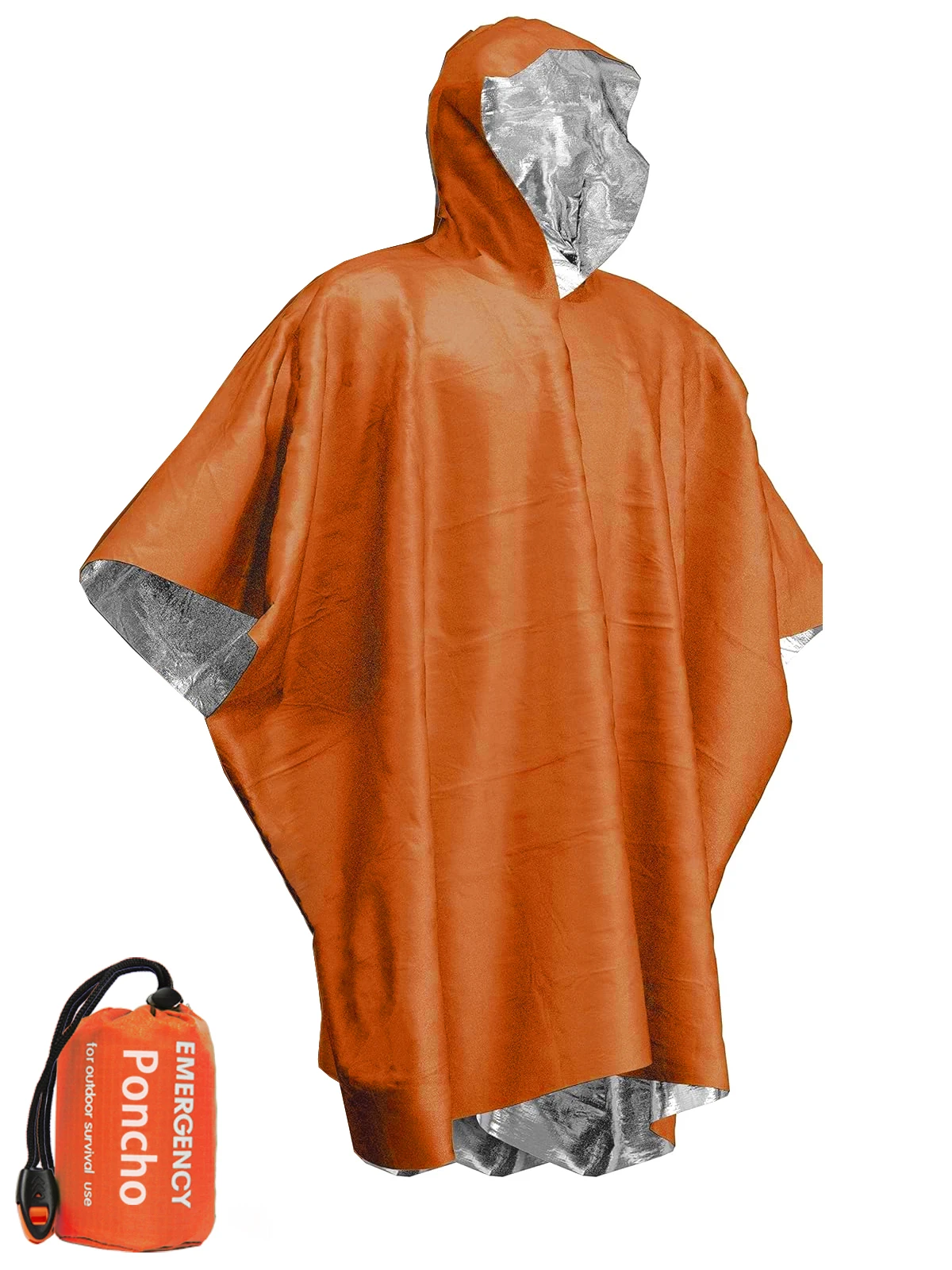 orange Poncho