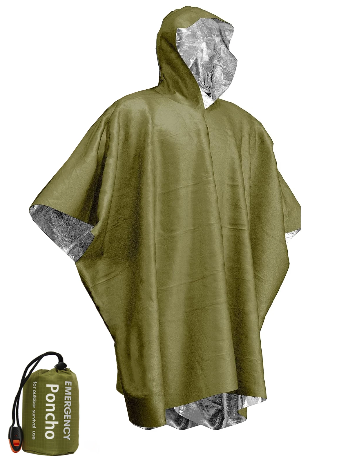 green Poncho
