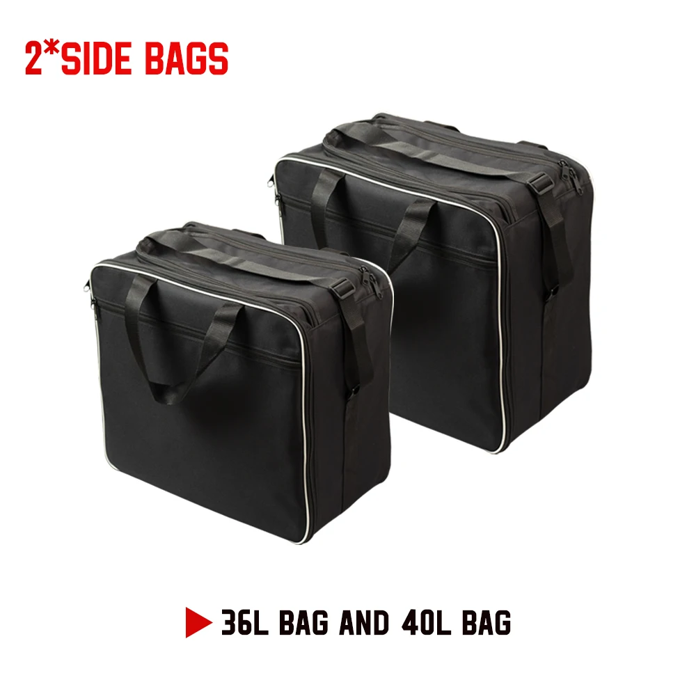 Two side boxes bags