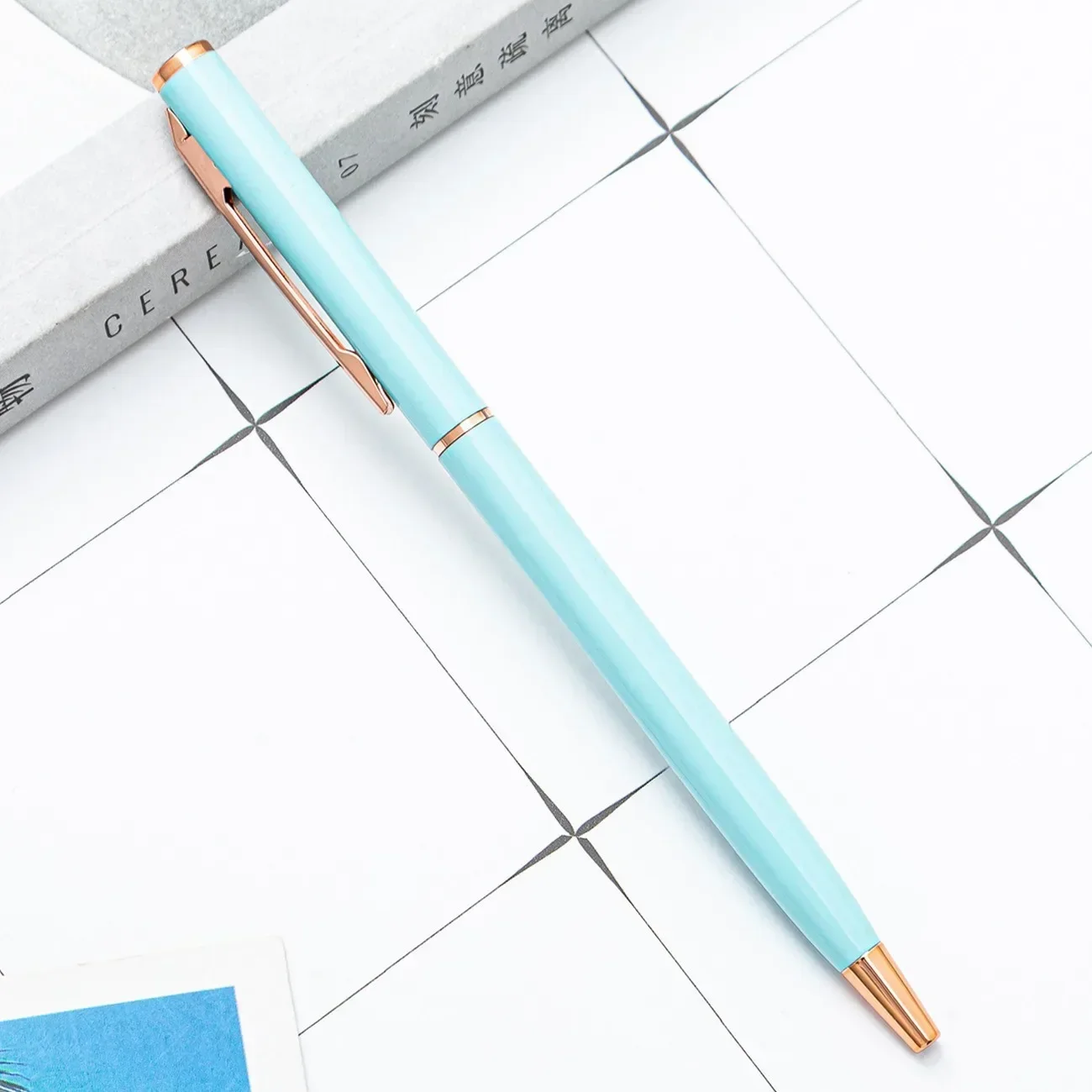 Light Blue-Rose