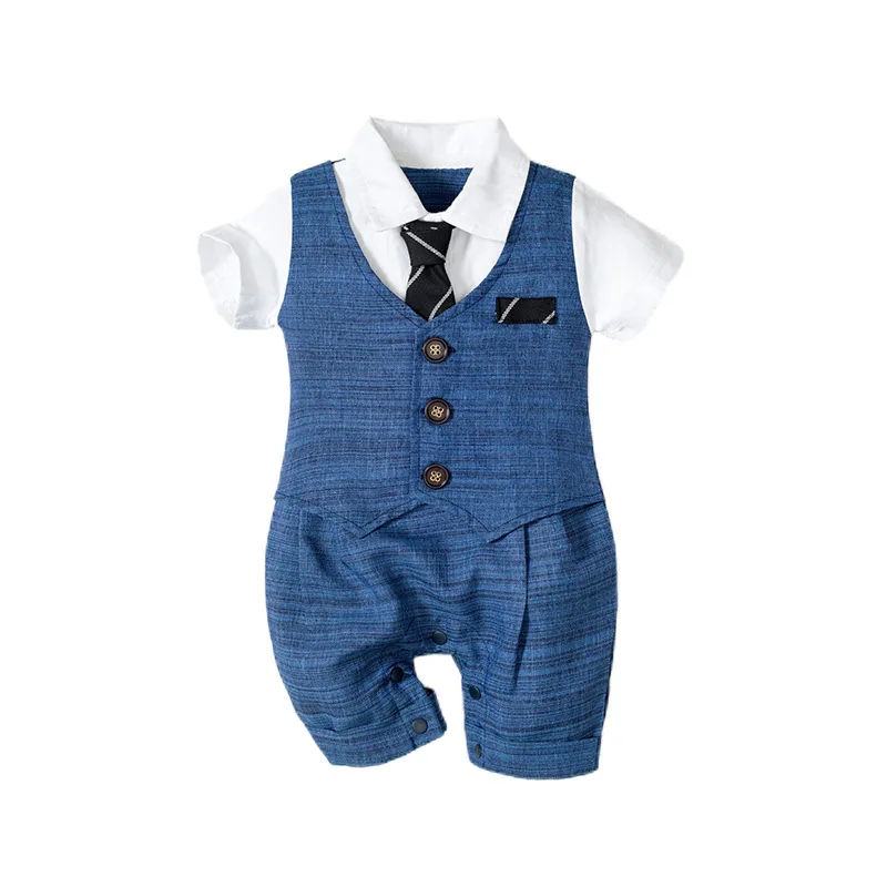 Blue Romper