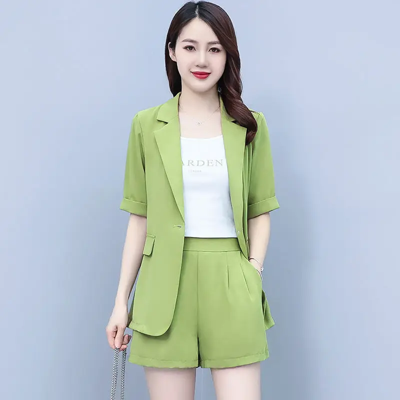 Green suit