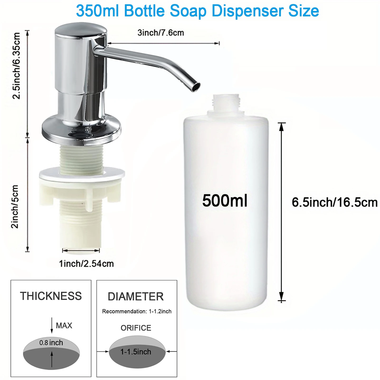 Bright silver 500ml
