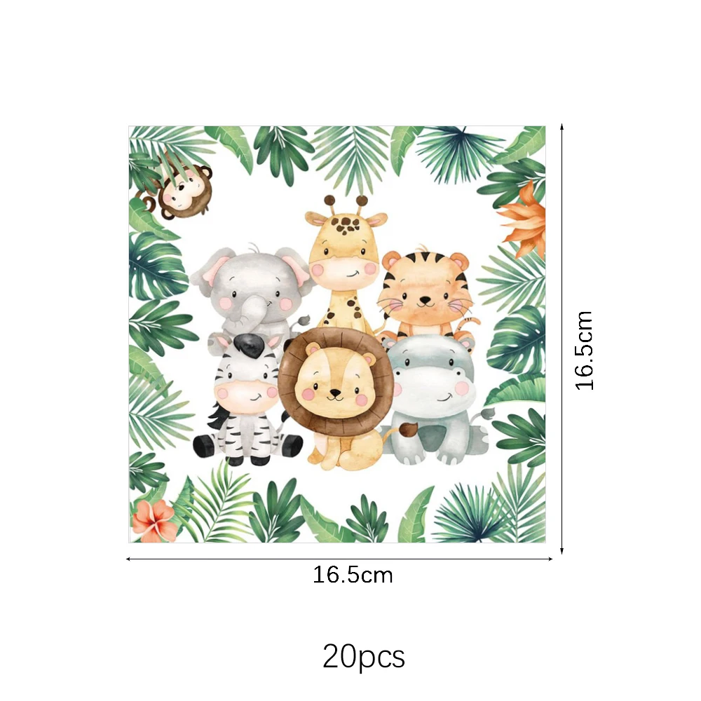 20pcs napkins