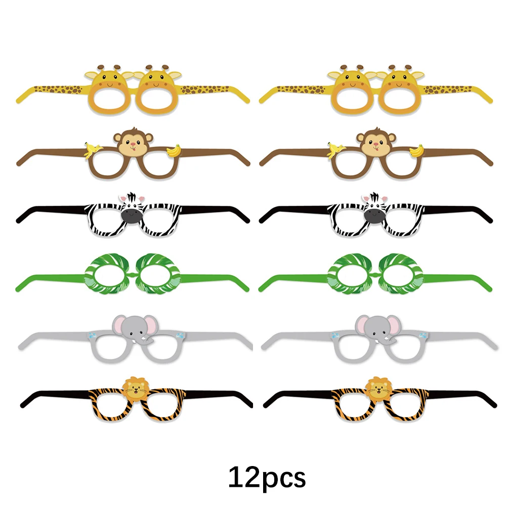 12pcs paper glasses