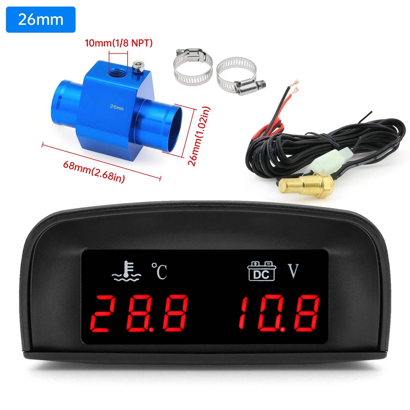 26mm Blue adapter