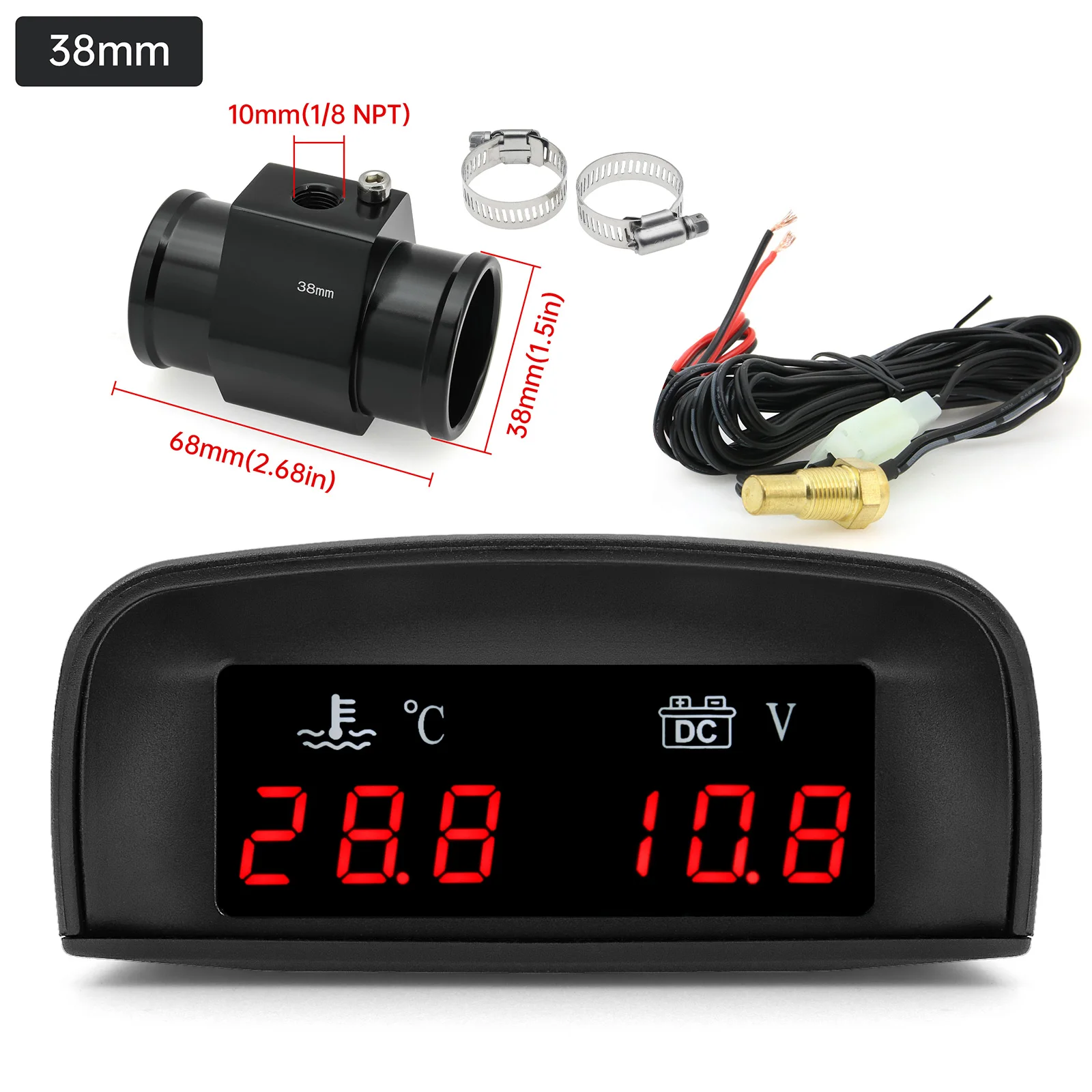 38mm Black adapter