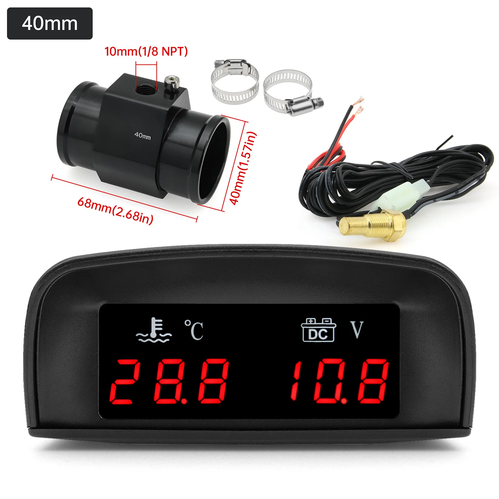 40mm Black adapter