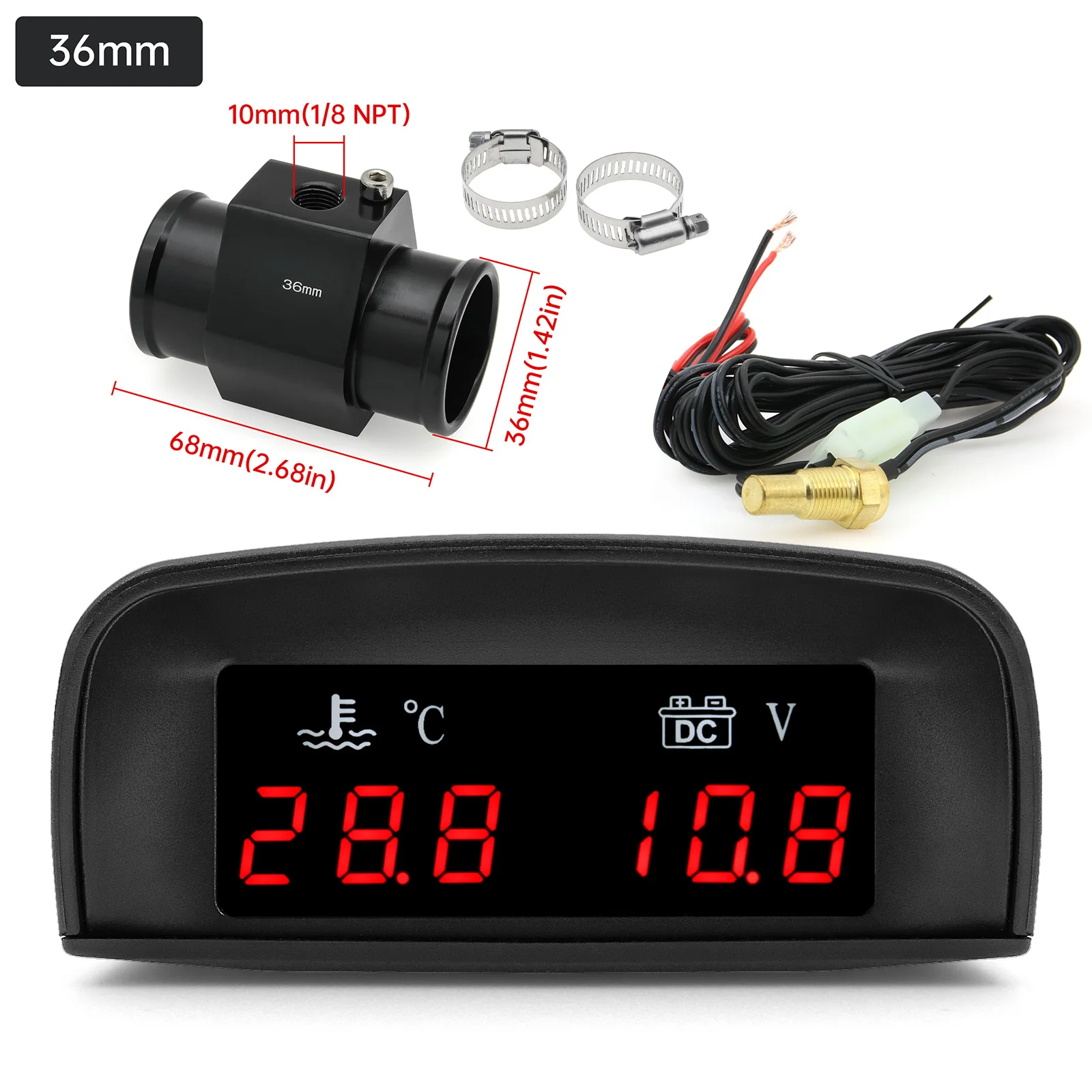 36mm Black adapter