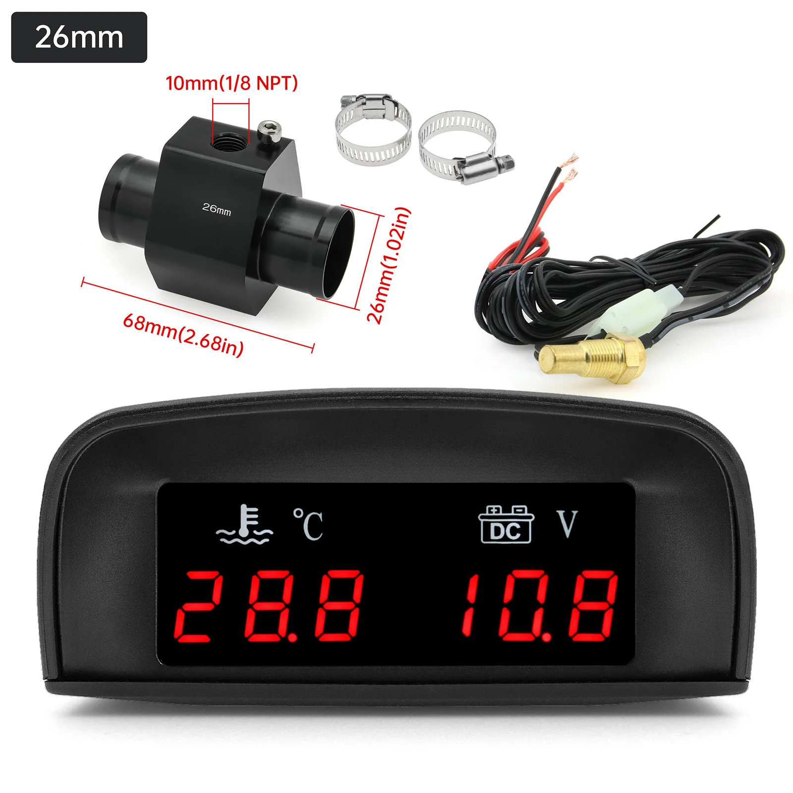 26mm Black adapter
