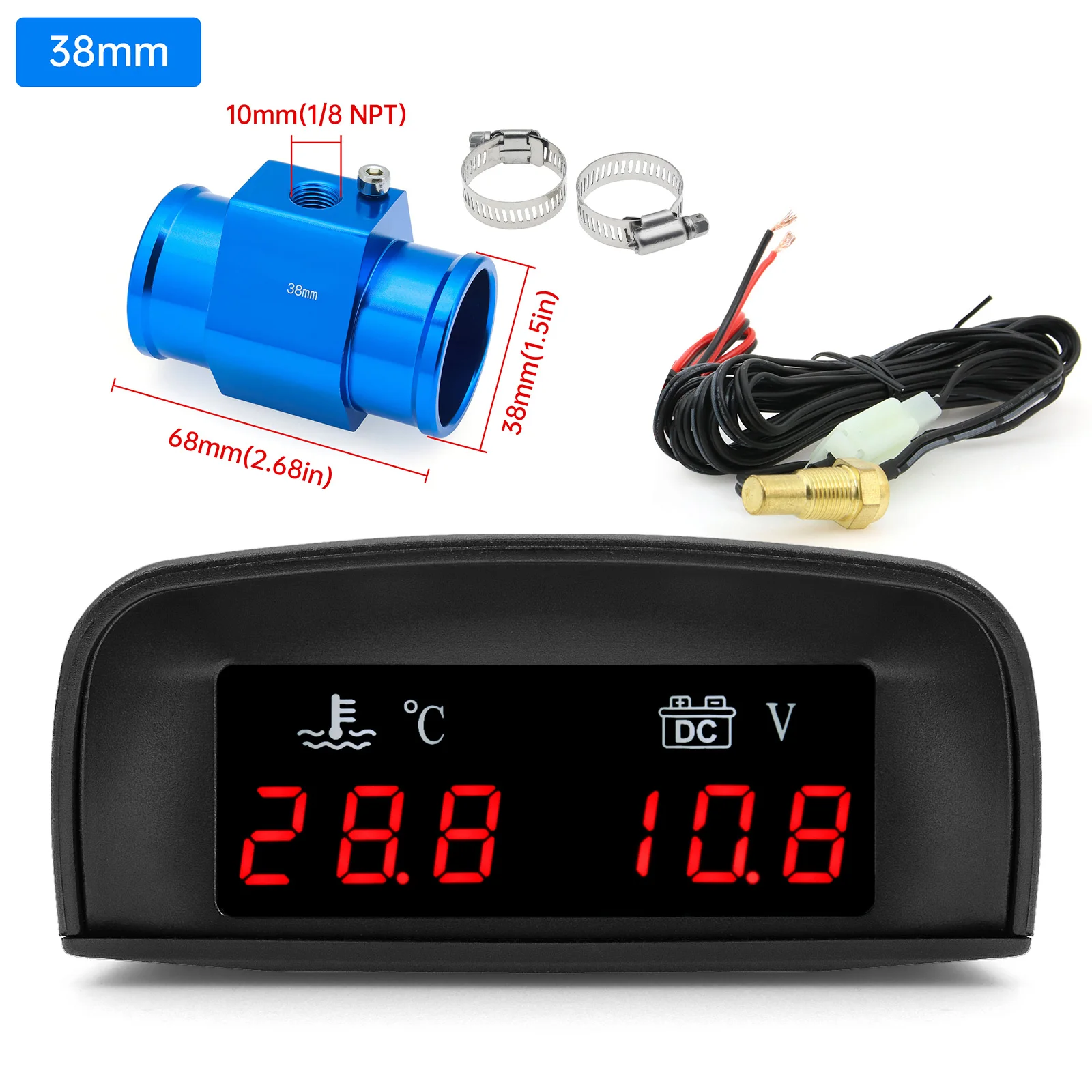 38mm Blue adapter