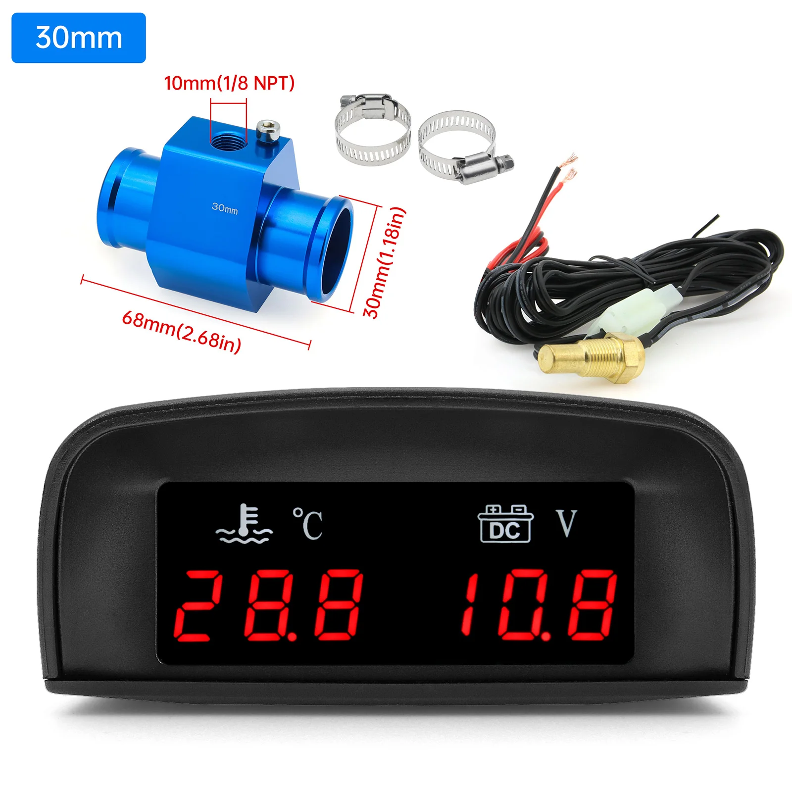 30mm Blue adapter