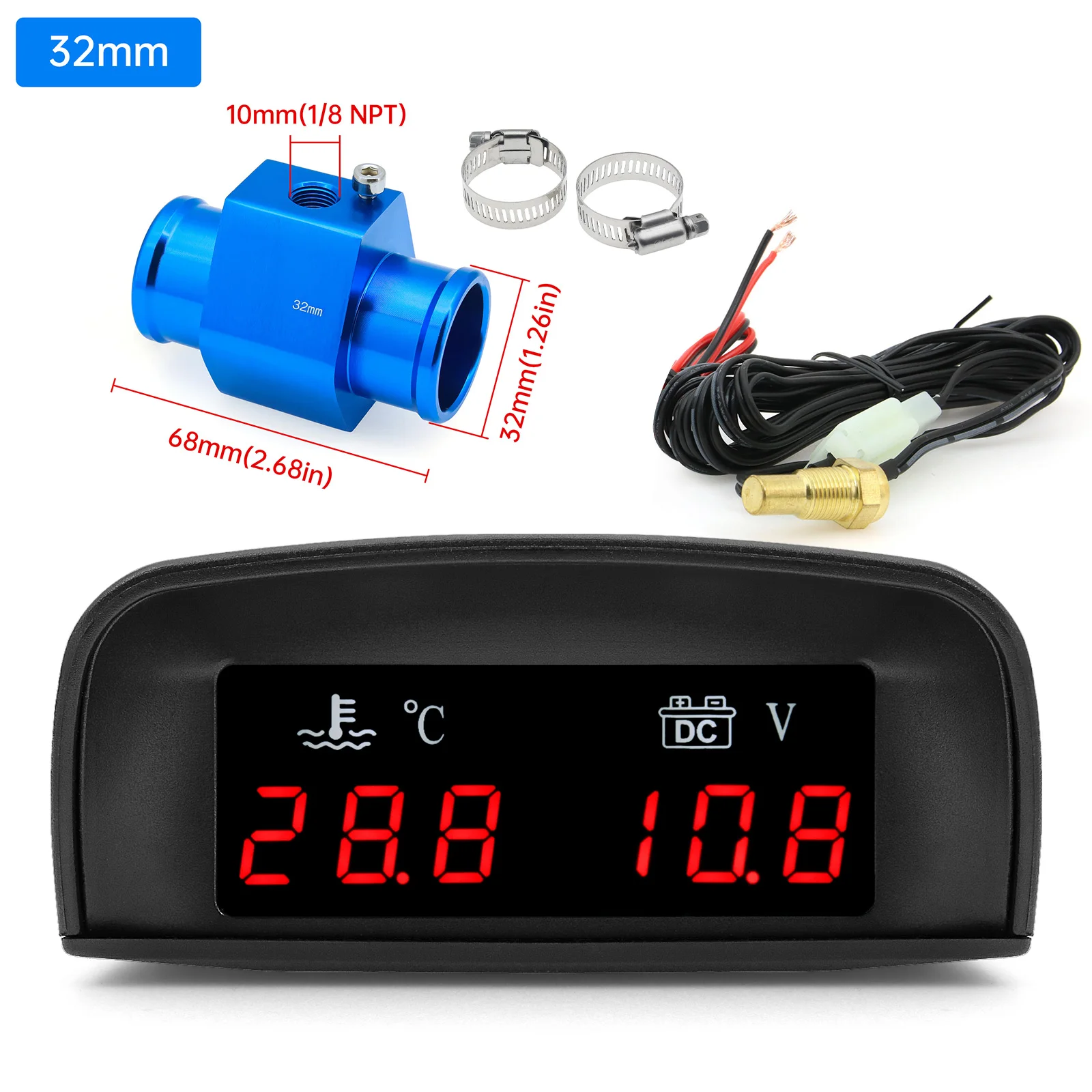 32mm Blue adapter