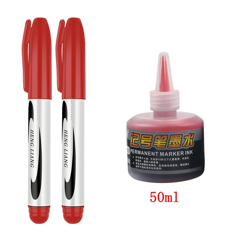 Red-2pen-1 ink