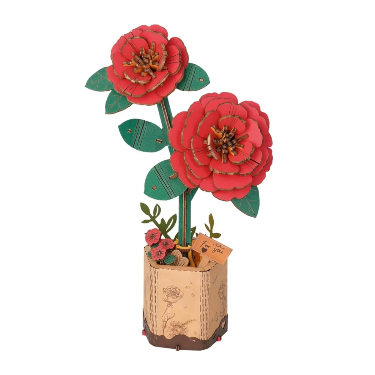 TW031Red Camellia