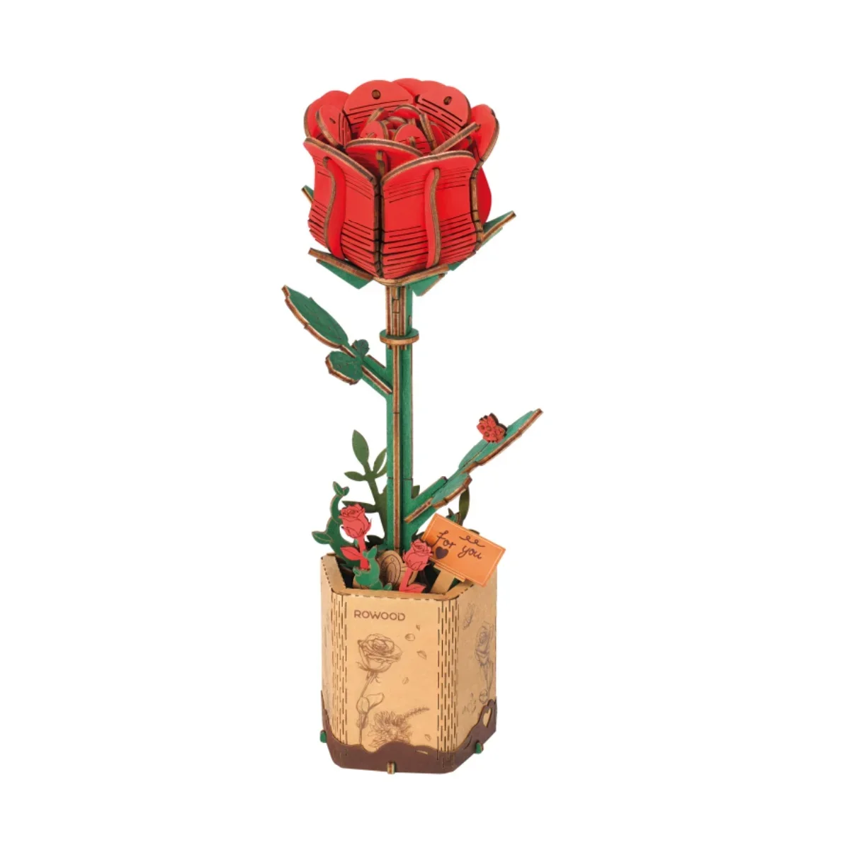 TW042Red Rose