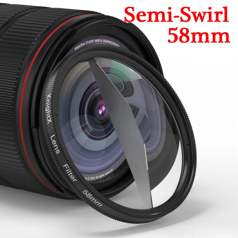 58mm Semi-Swirl