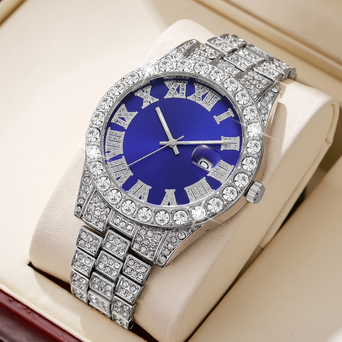 Silver Blue No Box