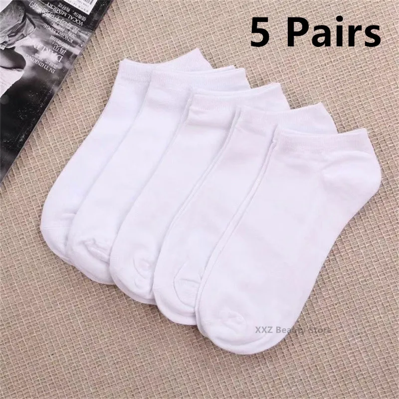5 pairs white