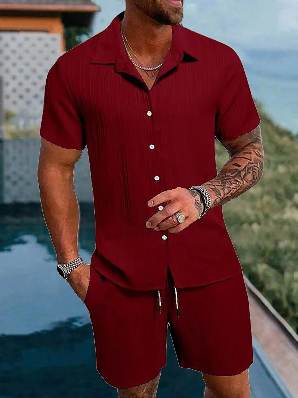 Dark red