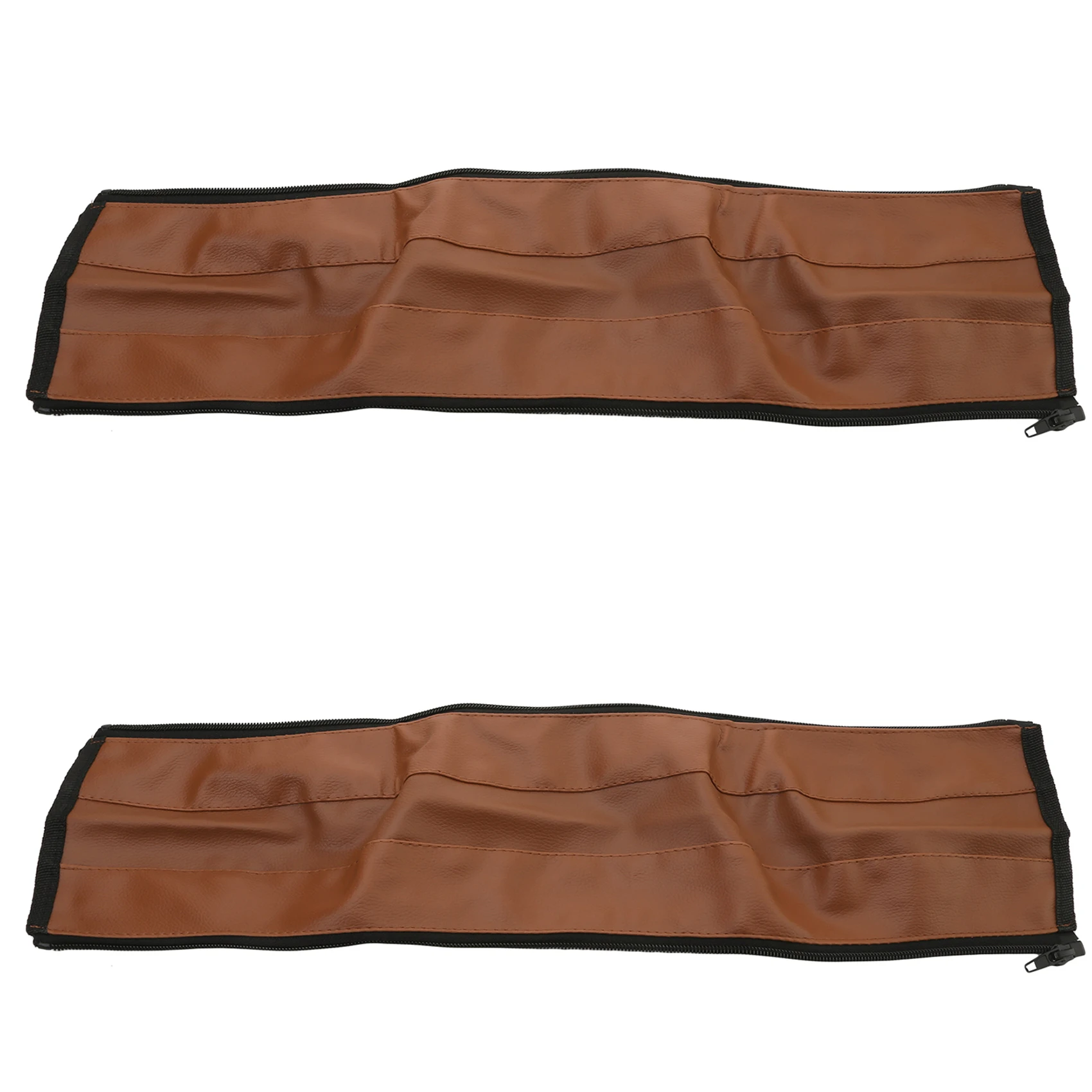 2PCS  Brown