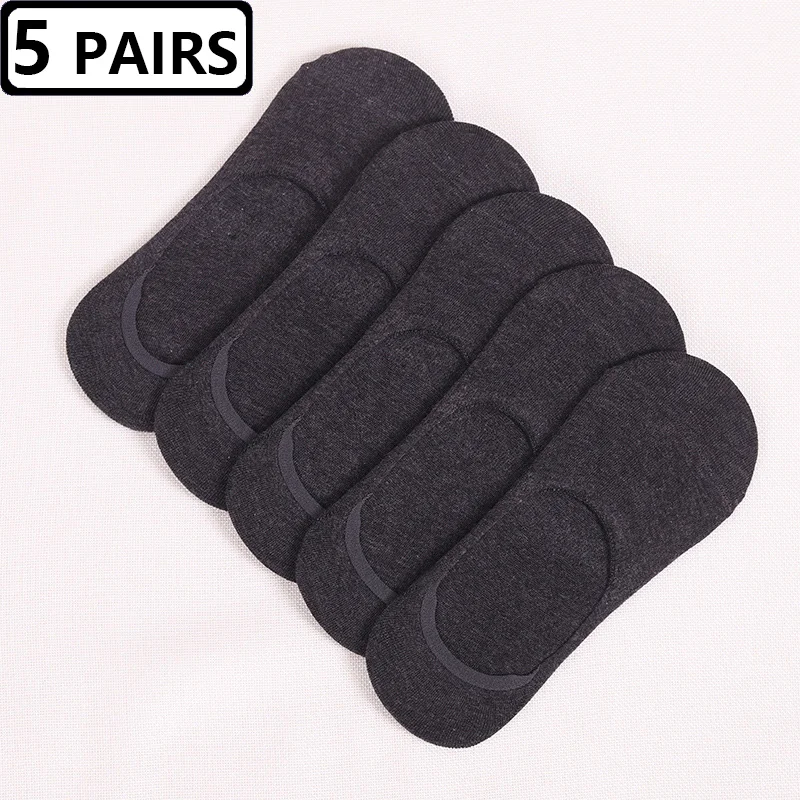 5 pairs dark grey